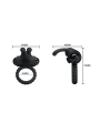 Anillo Vibrador Eudora Color Negro Anillo Vibrador Eudora Color Negro