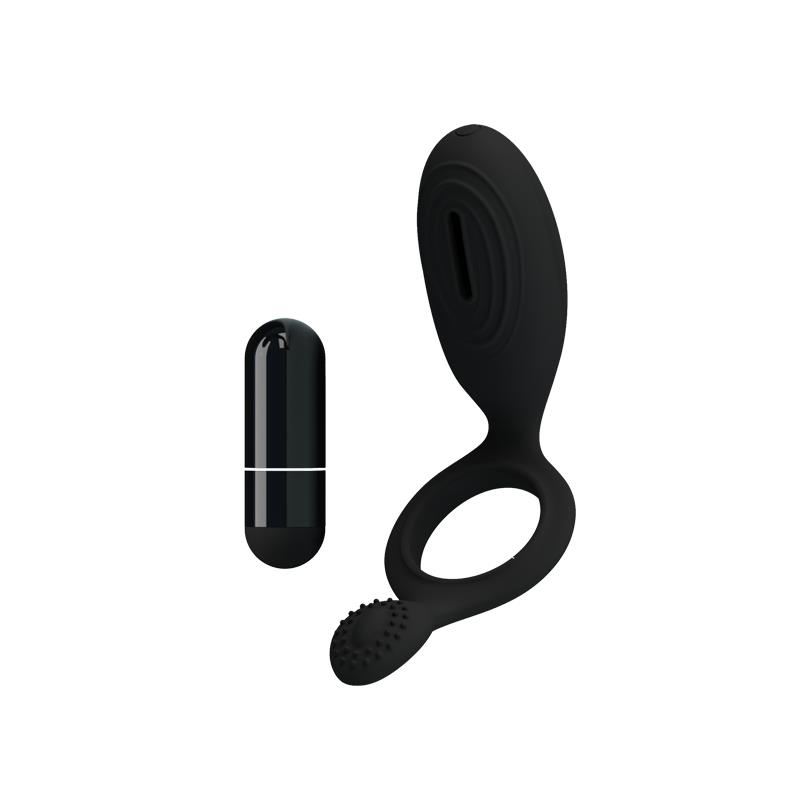 Pretty Love Anillo Vibrador Ethel Color Negro Pretty Love Anillo Vibrador Ethel Color Negro