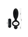 Pretty Love Anillo Vibrador Ethel Color Negro Pretty Love Anillo Vibrador Ethel Color Negro
