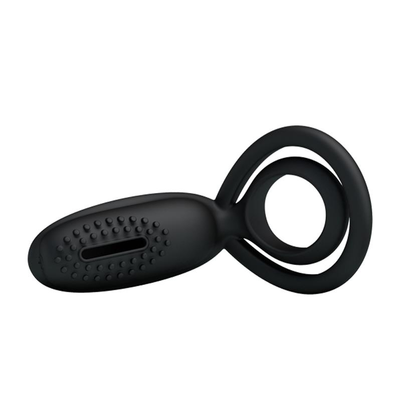 Pretty Love Anillo Vibrador Esther Color Negro Pretty Love Anillo Vibrador Esther Color Negro