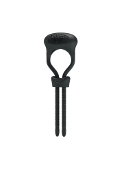 Pretty Love Anillo Vibrador Curitis Color Negro