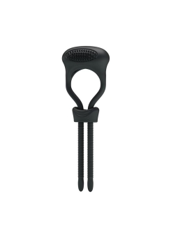 Pretty Love Anillo Vibrador Curitis Color Negro