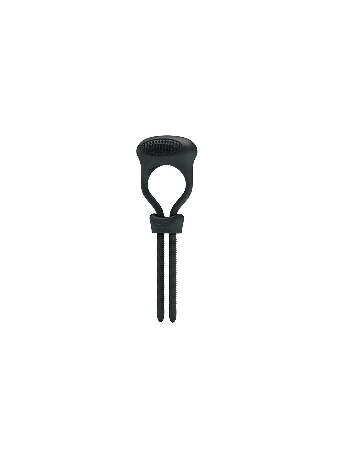 Pretty Love Anillo Vibrador Curitis Color Negro