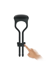 Pretty Love Anillo Vibrador Curitis Color Negro