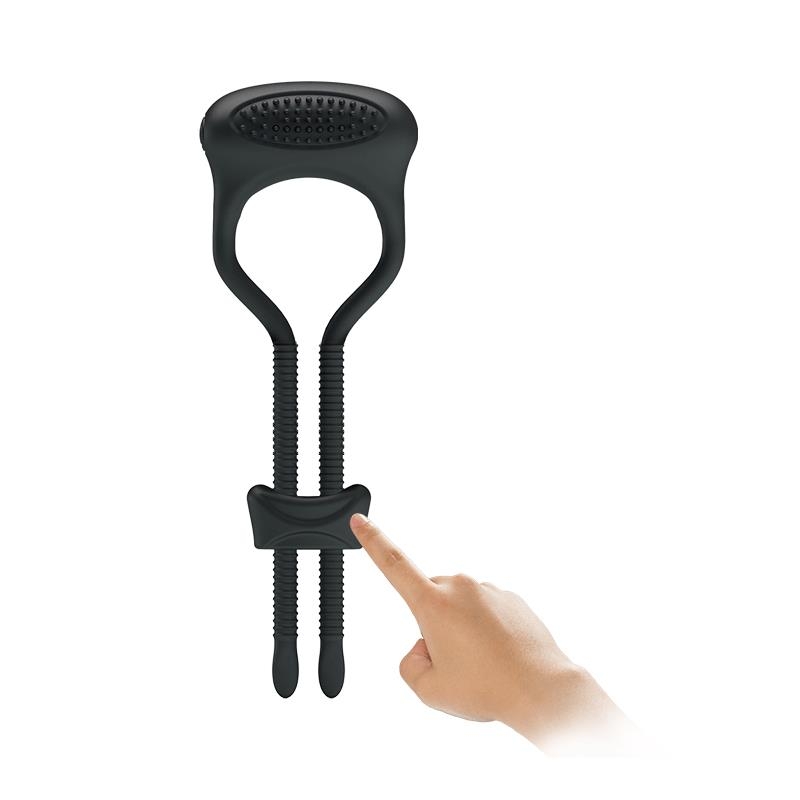 Pretty Love Anillo Vibrador Curitis Color Negro Pretty Love Anillo Vibrador Curitis Color Negro