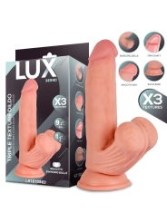 Bernd Dildo Triple Densidad con Testiculos Oscilantes 92