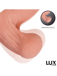 Bernd Dildo Triple Densidad con Testiculos Oscilantes 92