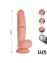 Klaus Dildo Triple Densidad con Testiculos 94