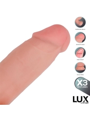 Paul Dildo Triple Densidad con Testiculos Oscilantes 82