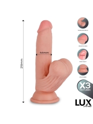 Paul Dildo Triple Densidad con Testiculos Oscilantes 82