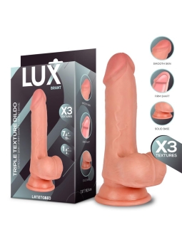 Brant Dildo Triple Densidad con Testiculos 76