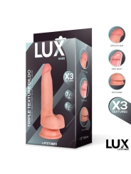 Hans Dildo Triple Densidad con Testiculos 72