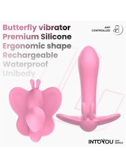 Wingy Estimulador Mariposa con APP Rosa