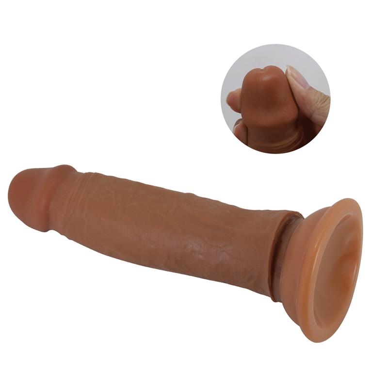 Quentin Dildo con Piel Deslizante Retractil 184 cm Quentin Dildo con Piel Deslizante Retractil 184 cm