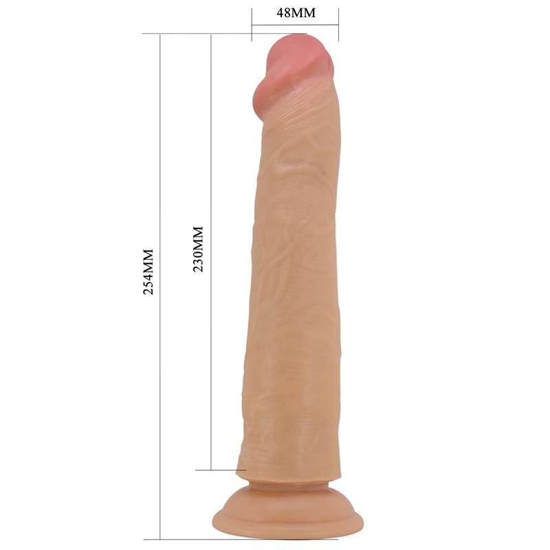 Sharife Dildo con Piel Deslizante Retractil 25 cm Sharife Dildo con Piel Deslizante Retractil 25 cm