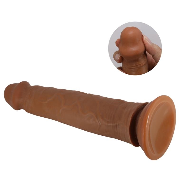 Sharife Dildo con Piel Deslizante Retractil 25 cm Sharife Dildo con Piel Deslizante Retractil 25 cm