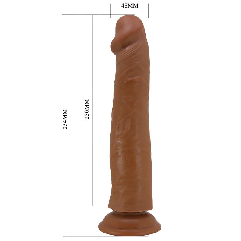 Sharife Dildo con Piel Deslizante Retractil 25 cm Sharife Dildo con Piel Deslizante Retractil 25 cm