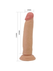 Keon Dildo con Piel Deslizante Retractil 21 cm