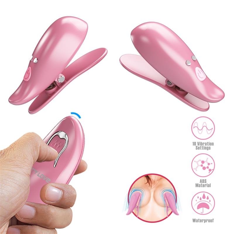 Cailey Pinzas para Pezones con Vibracion y Control Remoto Cailey Pinzas para Pezones con Vibracion y Control Remoto