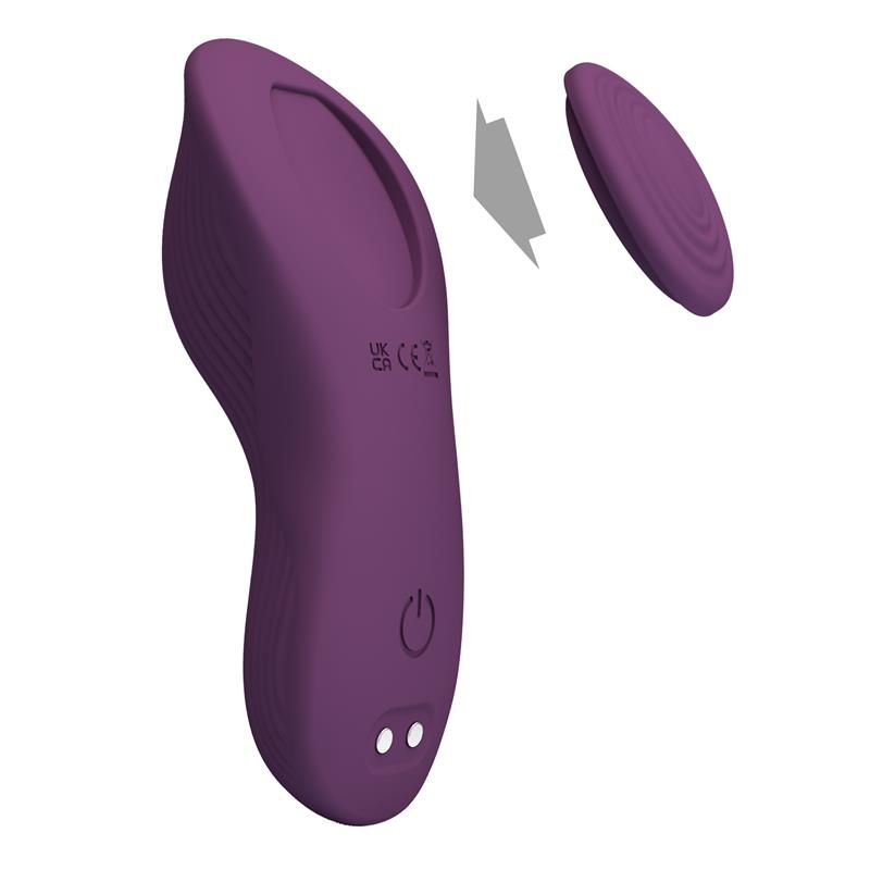 Mane Vibrador de Braguita con App Purpura Mane Vibrador de Braguita con App Purpura