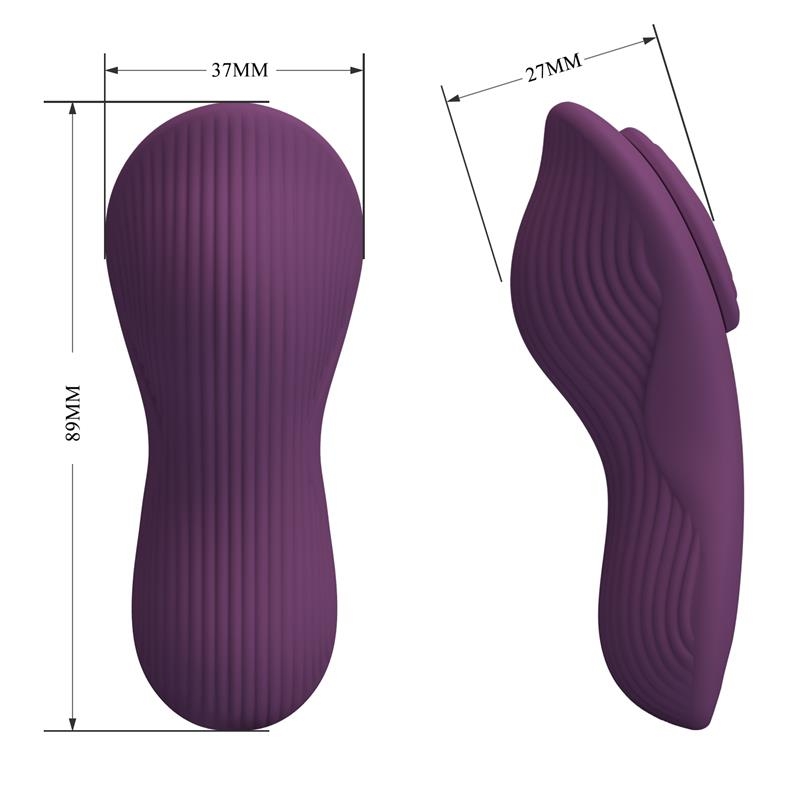 Mane Vibrador de Braguita con App Purpura Mane Vibrador de Braguita con App Purpura
