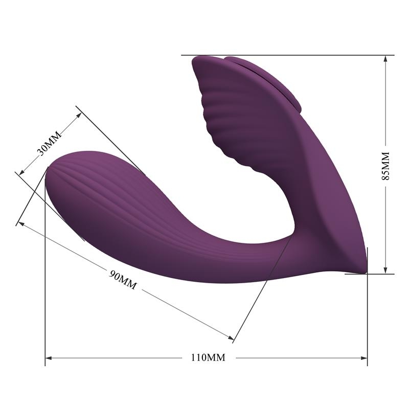 Franz Vibrador con Estimulador de Braguita y APP Franz Vibrador con Estimulador de Braguita y APP