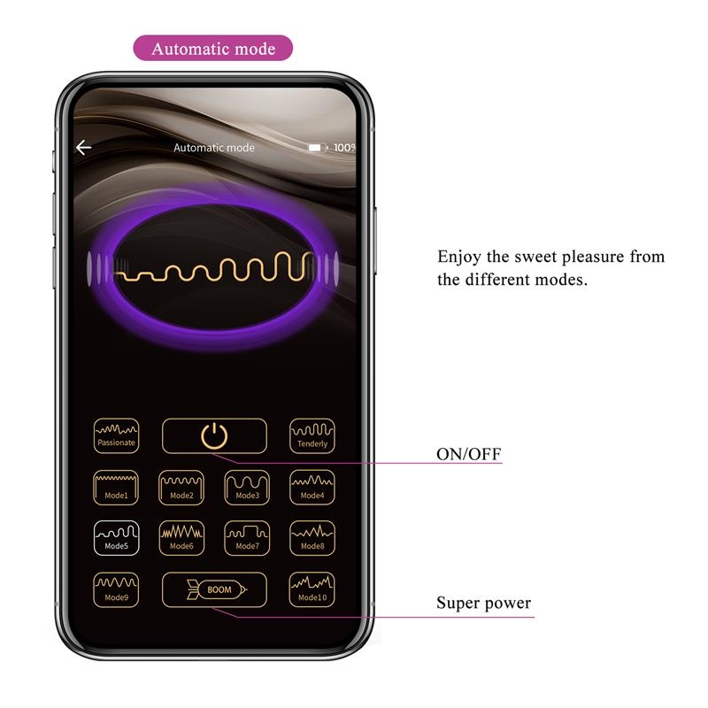 Franz Vibrador con Estimulador de Braguita y APP Franz Vibrador con Estimulador de Braguita y APP