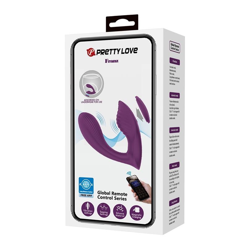Franz Vibrador con Estimulador de Braguita y APP Franz Vibrador con Estimulador de Braguita y APP