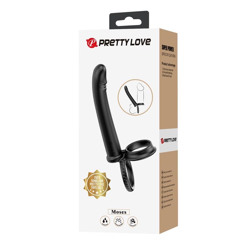 Moses Plug Anal con Anillo para el Pene Moses Plug Anal con Anillo para el Pene