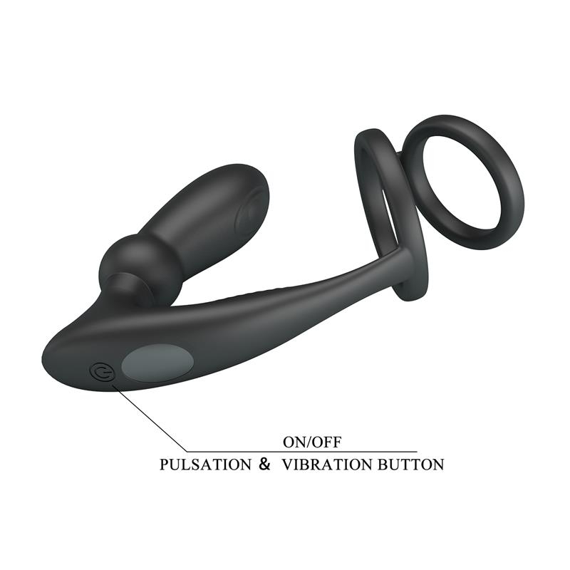 Emoni Anillo Vibrador para el Pene y Plug Anal Emoni Anillo Vibrador para el Pene y Plug Anal