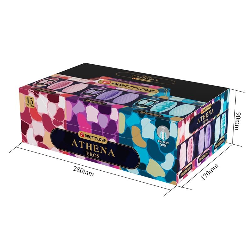 Eros Huevo Masturbador Display 15 uds Surtido Eros Huevo Masturbador Display 15 uds Surtido