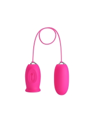 Daisy Huevo Vibrador y Lengua Estimuladora Rosa
