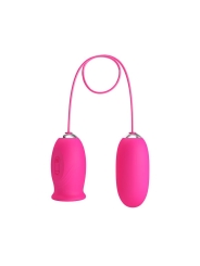 Daisy Huevo Vibrador y Lengua Estimuladora Rosa