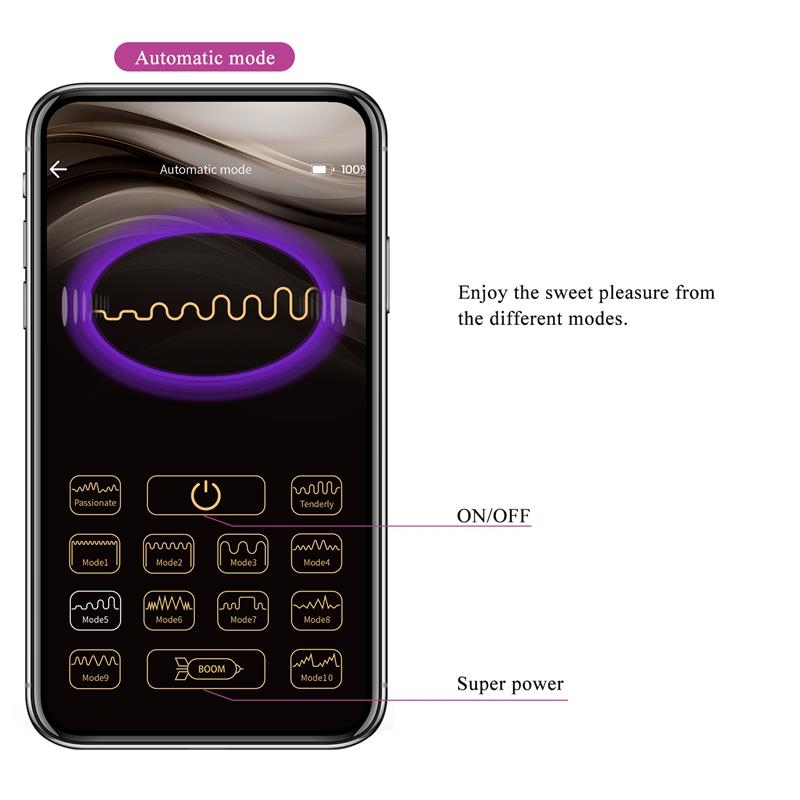 Leviathan Huevo Vibrador con APP Leviathan Huevo Vibrador con APP