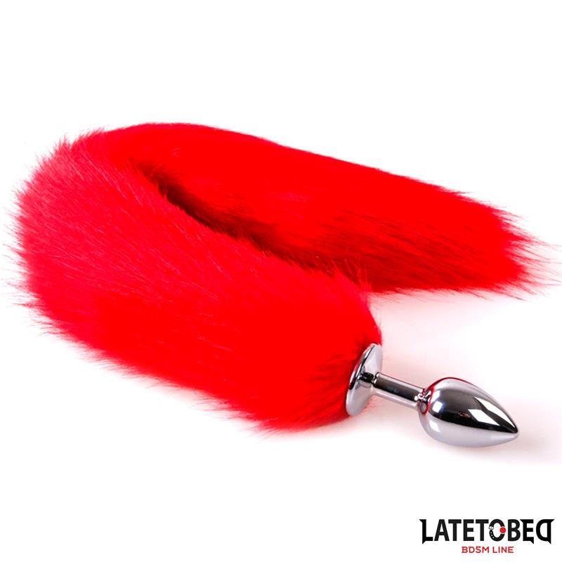Plug Anal con Cola Rojo