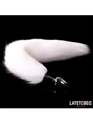 Plug Anal con Cola Blanco