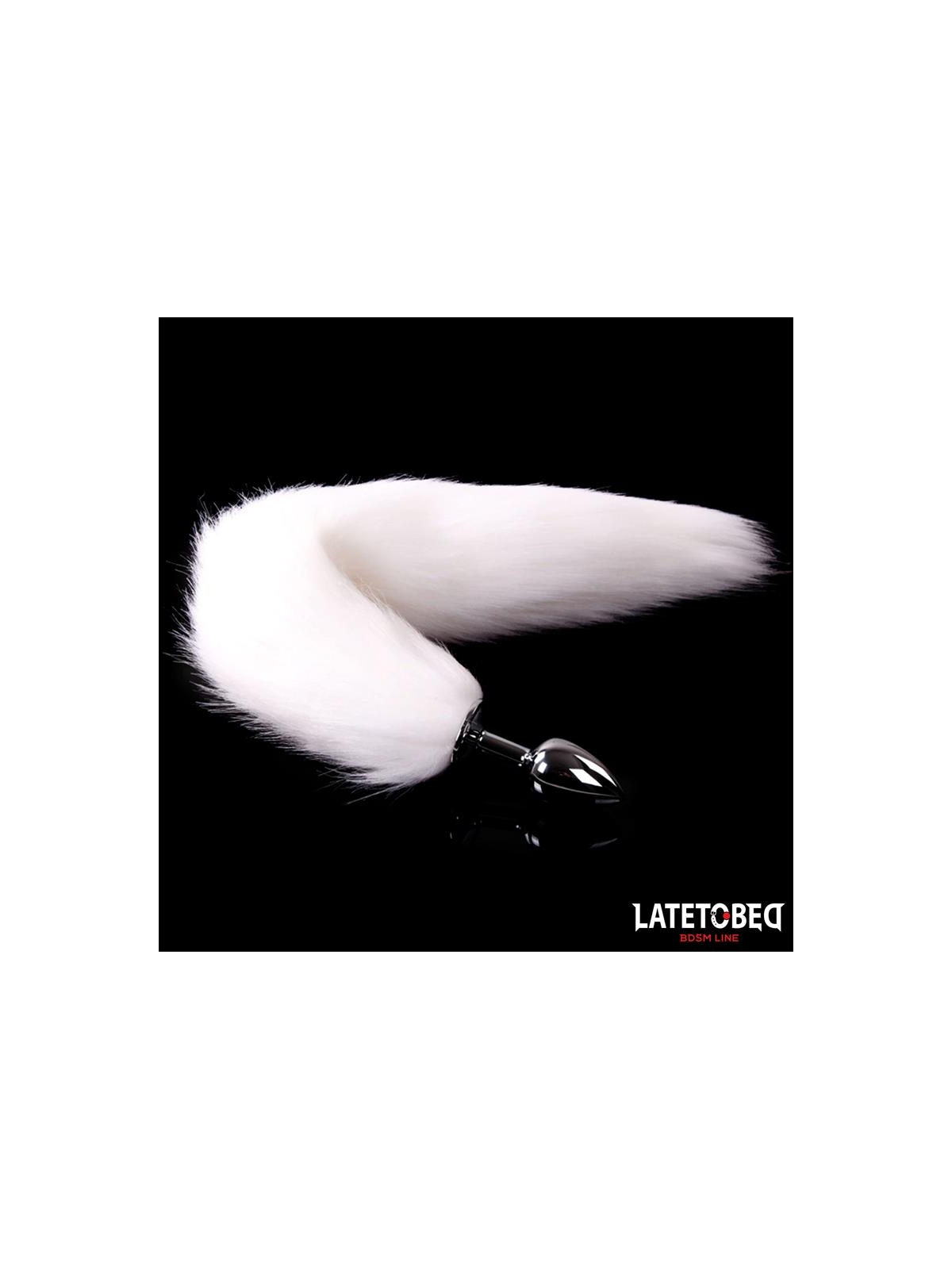 Plug Anal con Cola Blanco