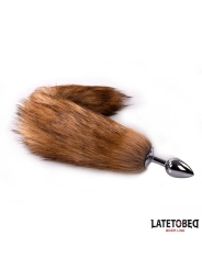 Plug Anal con Cola Marron