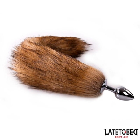 Plug Anal con Cola Marron