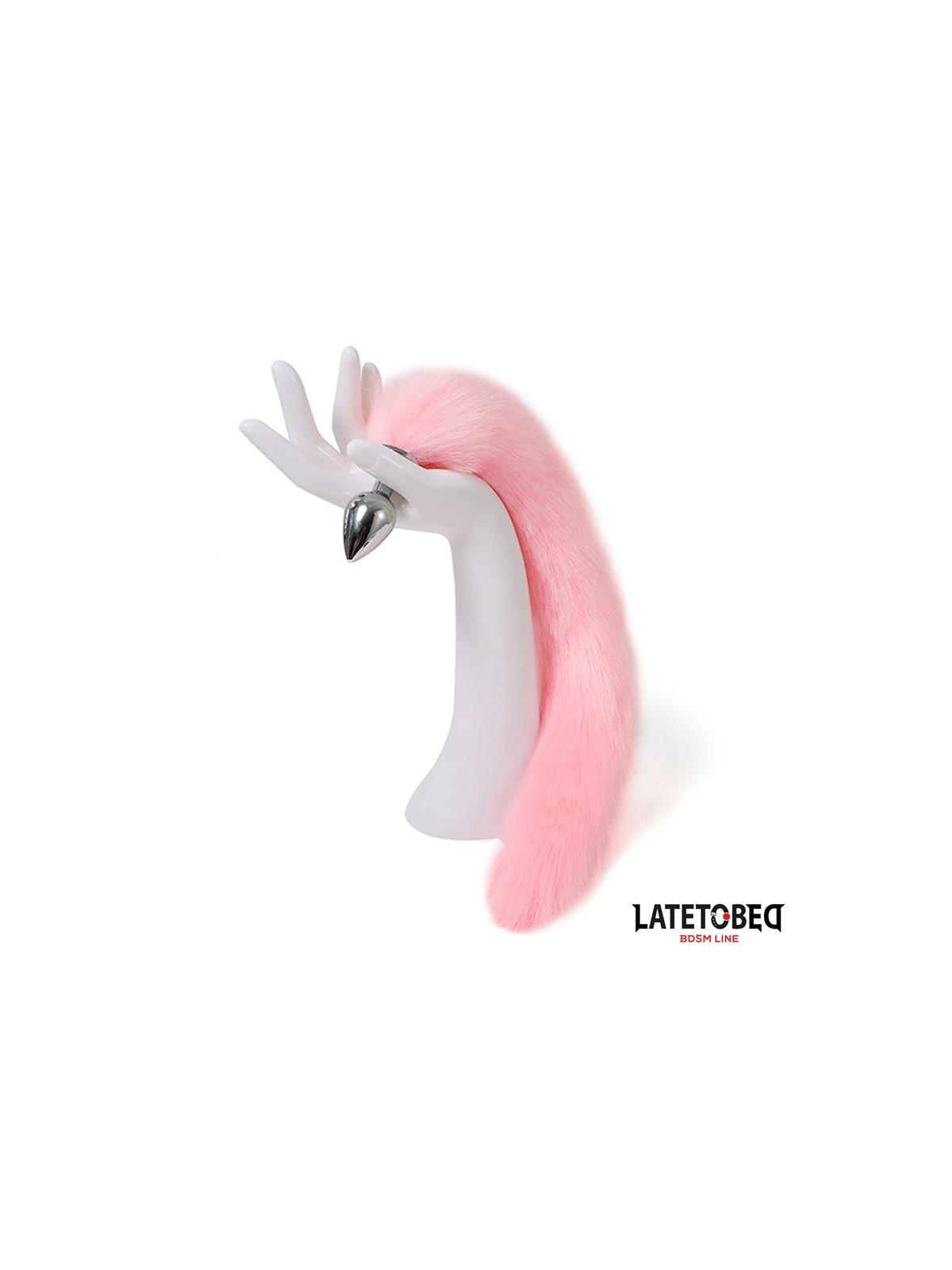 Plug Anal con Cola Rosa