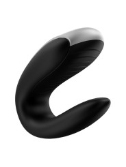 Double Fun Vibrador para Parejas con APP y Control Remoto Negro