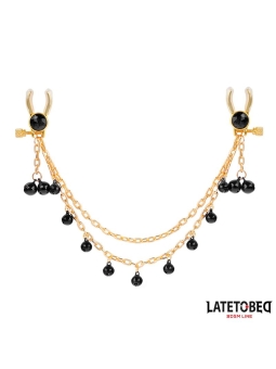 Pinzas para Pezones con Cadena y Cascabeles