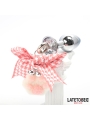 Plug Anal con Joya y Pompon Plug Anal con Joya y Pompon