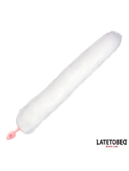 Plug Anal con Cola de Zorro Rosa