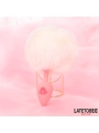 Plug de Silcona con Pompon Rosa