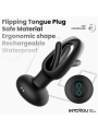 Zack Plug Anal con Flipping Tongue y Vibracion con App