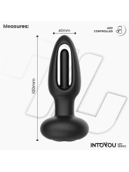 Zack Plug Anal con Flipping Tongue y Vibracion con App