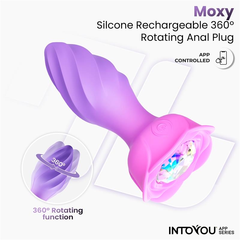 Moxy Plug Anal con Rotacion 360º con App Moxy Plug Anal con Rotacion 360º con App
