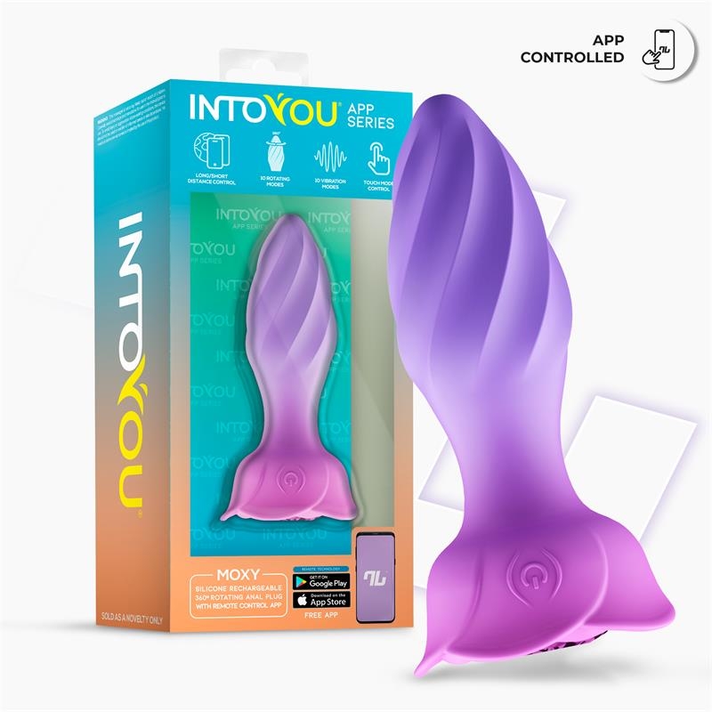 Moxy Plug Anal con Rotacion 360º con App Moxy Plug Anal con Rotacion 360º con App