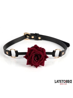 Mordaza Transpirable con Rosa